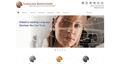 Desktop Screenshot of languageinnovations.com
